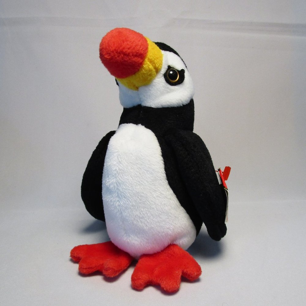 Vintage Retired TY Beanie Baby Puffer The Puffin